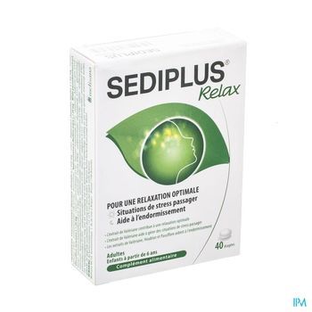sediplus-relax-40-dragees