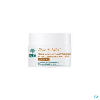 Nuxe Reve De Miel Crème Visage Ultra Réconfortante Pot 50 ml