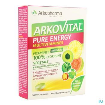 arkovital-pure-energy-30-comprimes