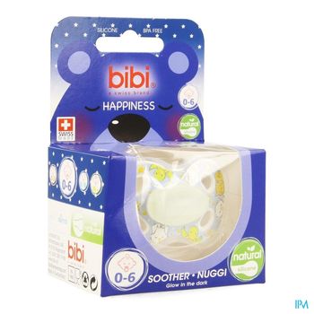 bibi-sucette-happiness-natural-glow-dark-0-6-mois