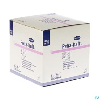 peha-haft-latex-free-bande-de-fixation-cohesive-8-cm-x-20-m