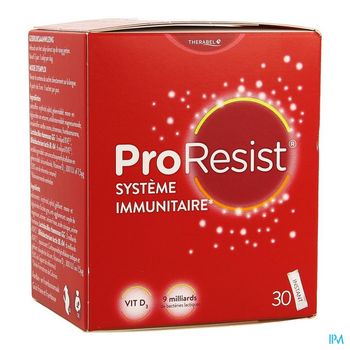 proresist-systeme-immunitaire-fraise-framboise-stick-instant-30-sachets