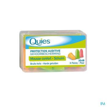 quies-protection-auditive-mousse-confort-fluo-3-paires