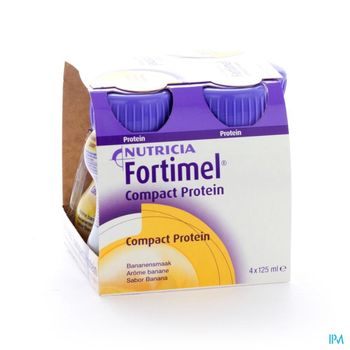 fortimel-compact-protein-banane-4-x-125-ml